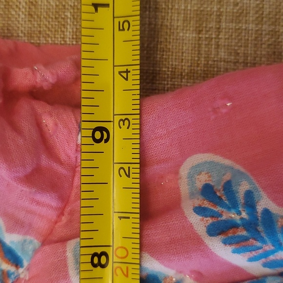 Crown & Ivy Kids Toddler Girl's Pink Pineapple Print Spring/Summer Dress - Picture 6 of 8